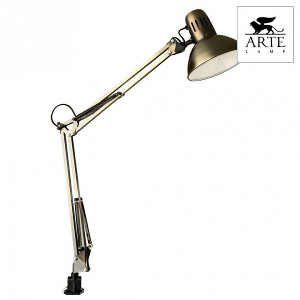 Фото Настольная лампа офисная Arte Lamp Senior A6068LT-1AB