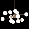 Фото Люстра на штанге Maytoni Erich MOD221-PL-12-G