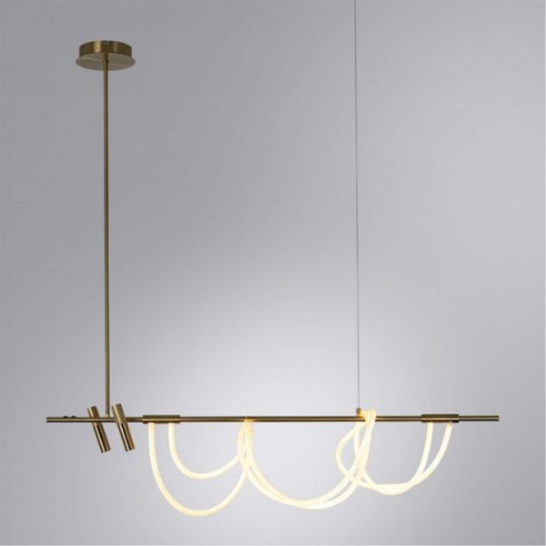 Открыть Светильник на штанге Arte Lamp Klimt A2850SP-45PB Фото Светильник на штанге Arte Lamp Klimt A2850SP-45PB