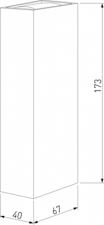 Фото Накладной светильник Elektrostandard Blaze a057051