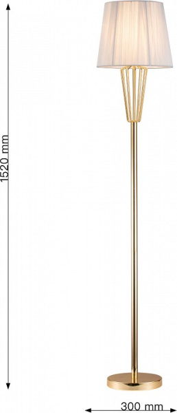 Фото Торшер Favourite Sade 2690-1F