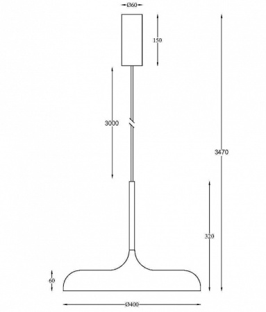 Фото Подвесной светильник Maytoni Gerhard MOD189PL-L18GR3K1