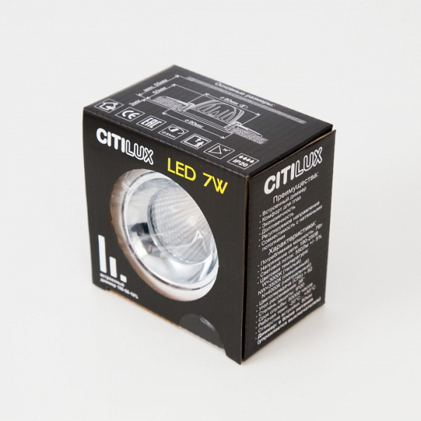 Фото Встраиваемый светильник Citilux Альфа CLD001NW5