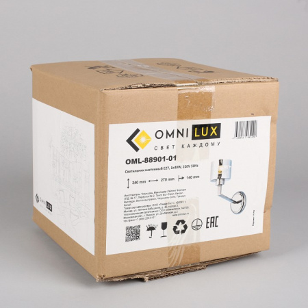 Открыть Бра Omnilux Lizzano OML-88901-01 Фото Бра Omnilux Lizzano OML-88901-01