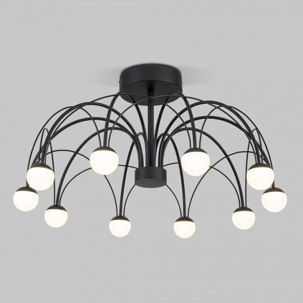 Фото Люстра на штанге Eurosvet Ragno 90035/10 LED черный