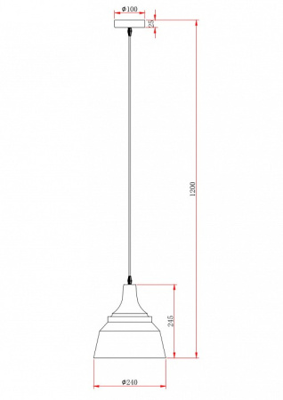 Фото Подвесной светильник Escada Aries 1102/1S
