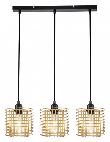 Фото Подвесной светильник Escada Grid 10190/3S Gold
