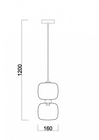 Фото Подвесной светильник Freya Lumen FR5215PL-01CH