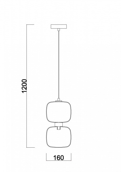 Фото Подвесной светильник Freya Lumen FR5215PL-01CH