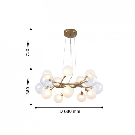 Фото Подвесная люстра Favourite Babylon 2515-10P