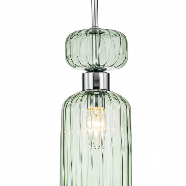 Фото Подвесной светильник Escada Gloss 1141/1S Chrome/Green