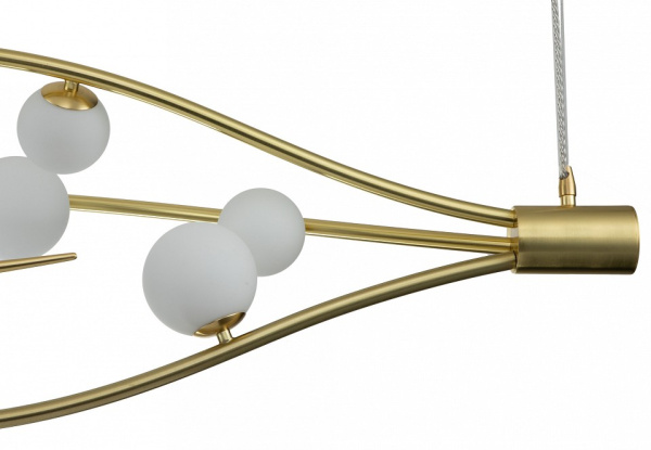 Открыть Подвесной светильник Indigo Flusso 11025/7P Gold Фото Подвесной светильник Indigo Flusso 11025/7P Gold