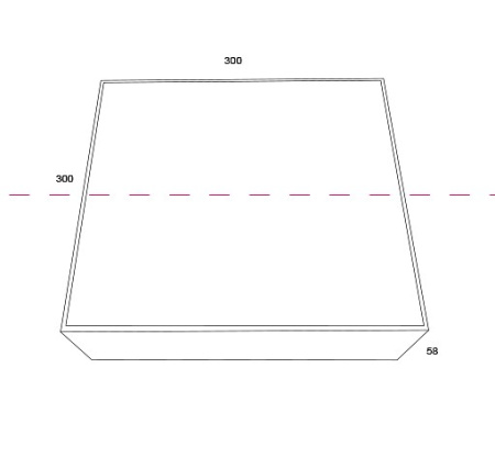 Фото Накладной светильник Maytoni Zon C067CL-L40W4K