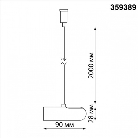 Фото Подвес Novotech Glat 359389