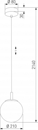 Фото Подвесной светильник TK Lighting Cadix 4609 Cadix Gold