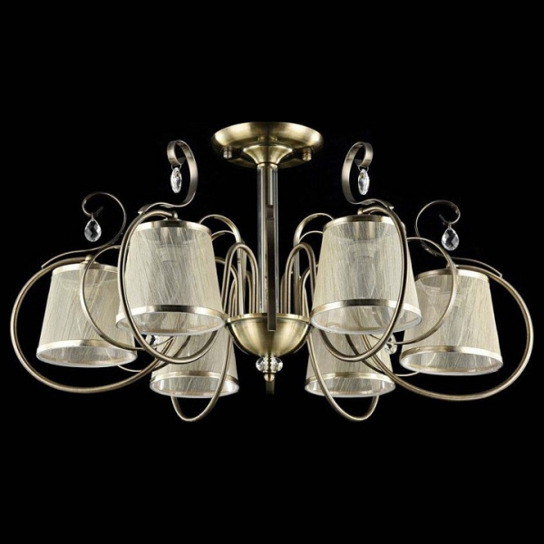 Фото Люстра на штанге Freya Simone FR2020-PL-06-BZ