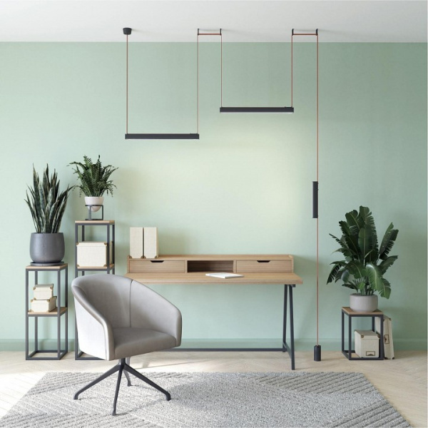 Фото Накладной светильник Denkirs BELTY LINEAR DK5575-BK