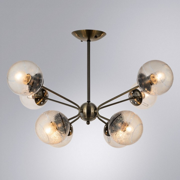 Фото Люстра на штанге Arte Lamp Meissa A4164PL-8AB