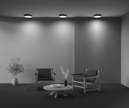 Фото Накладной светильник Maytoni Zon C032CL-36W4K-RD-B