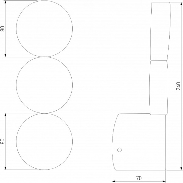 Фото Накладной светильник Elektrostandard Brioni a064595