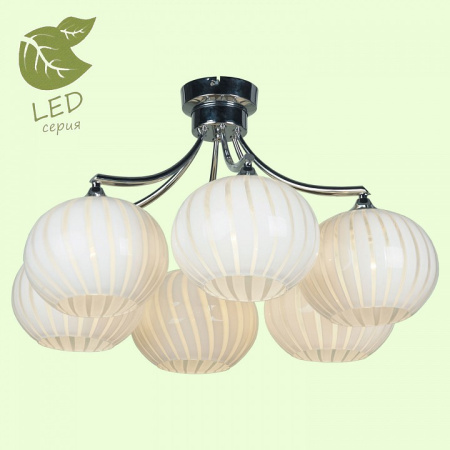 Фото Потолочная люстра Lussole Cesano GRLSF-7203-06