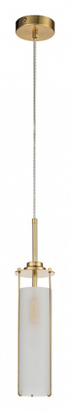 Открыть Подвесной светильник Indigo Torcia 11038/1P Brass Фото Подвесной светильник Indigo Torcia 11038/1P Brass