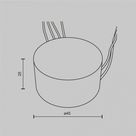 Фото Блок питания Maytoni  PSL-DL40-S-300mA