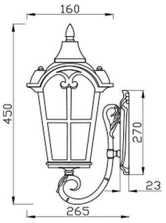 Открыть Светильник на штанге Maytoni Albion O413WL-01BZ1 Фото Светильник на штанге Maytoni Albion O413WL-01BZ1