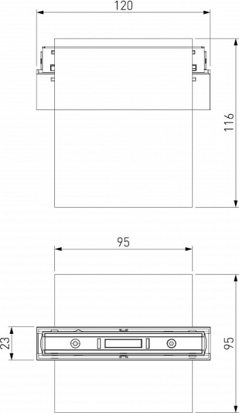 Фото Накладной светильник Elektrostandard Slim Magnetic a063497