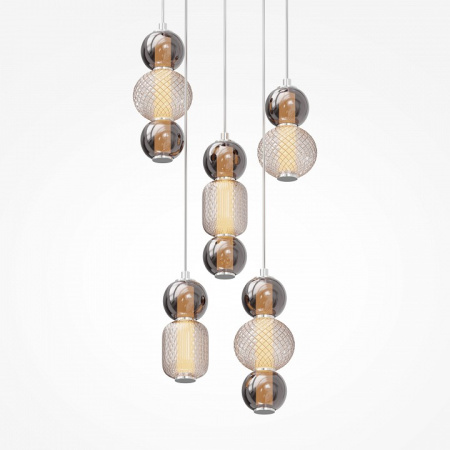 Открыть Подвесная люстра Maytoni Drop MOD273PL-L80CH3K Фото Подвесная люстра Maytoni Drop MOD273PL-L80CH3K