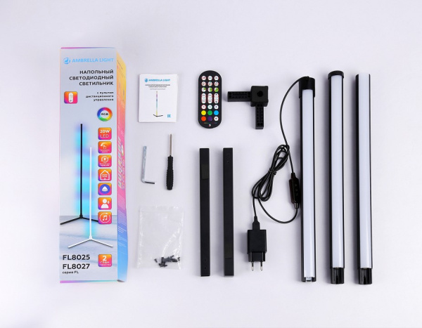 Открыть Торшер Ambrella Light FL FL8022 Фото Торшер Ambrella Light FL FL8022