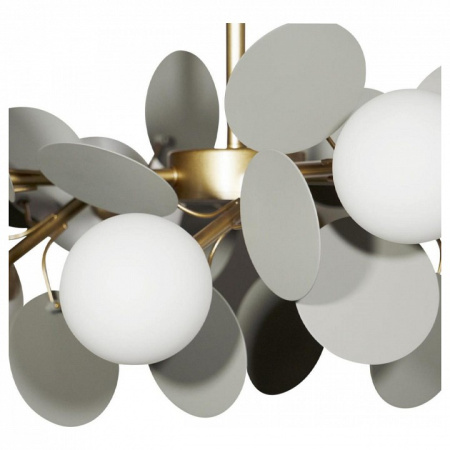 Открыть Подвесная люстра Loft it Matisse 10008/8 Grey Фото Подвесная люстра Loft it Matisse 10008/8 Grey