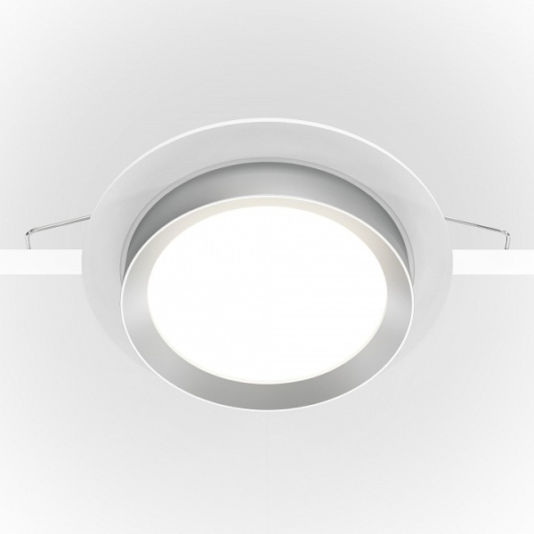 Фото Встраиваемый светильник Maytoni Hoop DL086-GX53-RD-WS