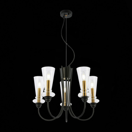 Открыть Подвесная люстра EVOLUCE Rammo SLE112403-05 Фото Подвесная люстра EVOLUCE Rammo SLE112403-05