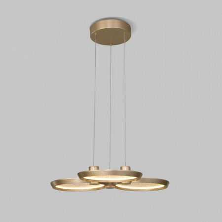 Фото Подвесная люстра Eurosvet Crespella 90034/3 золото