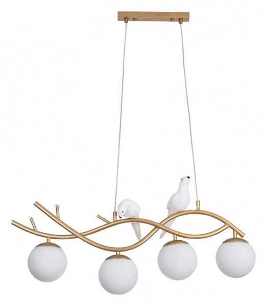 Открыть Подвесной светильник Arte Lamp Eltanin A3422SP-4GO Фото Подвесной светильник Arte Lamp Eltanin A3422SP-4GO