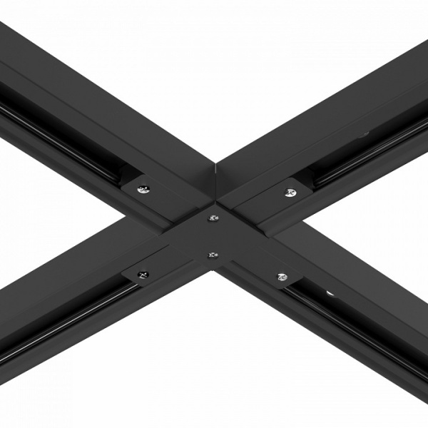 Фото Соединитель с токопроводом X-образный для треков Arte Lamp Track Accessories A110006