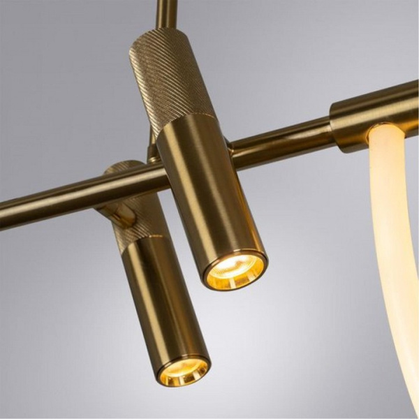Открыть Светильник на штанге Arte Lamp Klimt A2850SP-45PB Фото Светильник на штанге Arte Lamp Klimt A2850SP-45PB