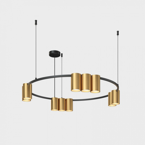 Фото Подвесная люстра Denkirs Orbit DK4065-BK+SG