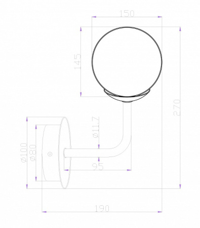 Открыть Бра Maytoni Erich MOD221-WL-01-G Фото Бра Maytoni Erich MOD221-WL-01-G
