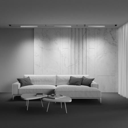 Фото Накладной светильник Maytoni Points TR128B-24W4K-M-W