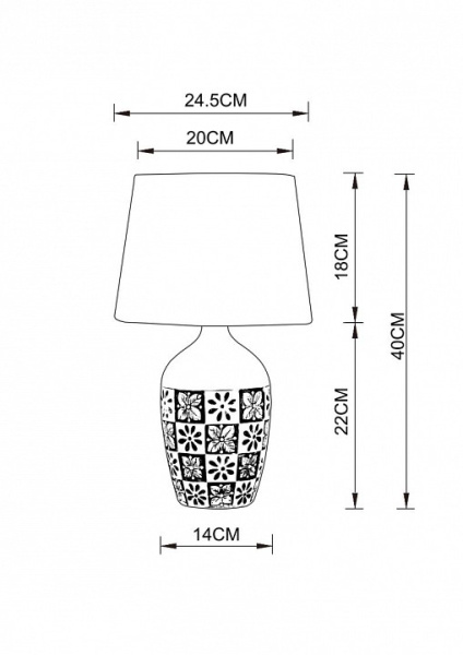 Фото Настольная лампа декоративная Arte Lamp Twilly A4237LT-1GY