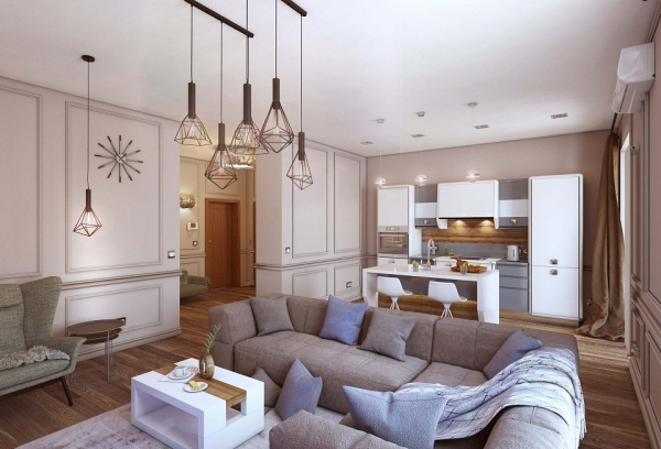 Фото Подвесной светильник Maytoni Spider T021-03-B