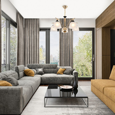 Фото Подвесная люстра Escada Actinidia 2123/5P