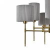 Фото Люстра на штанге Indigo Plisse 13033/6R Brass