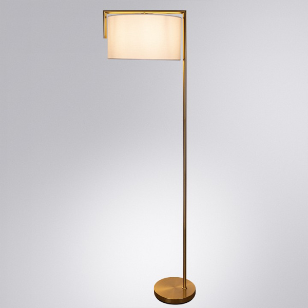 Открыть Торшер Arte Lamp Aperol A5031PN-1PB Фото Торшер Arte Lamp Aperol A5031PN-1PB