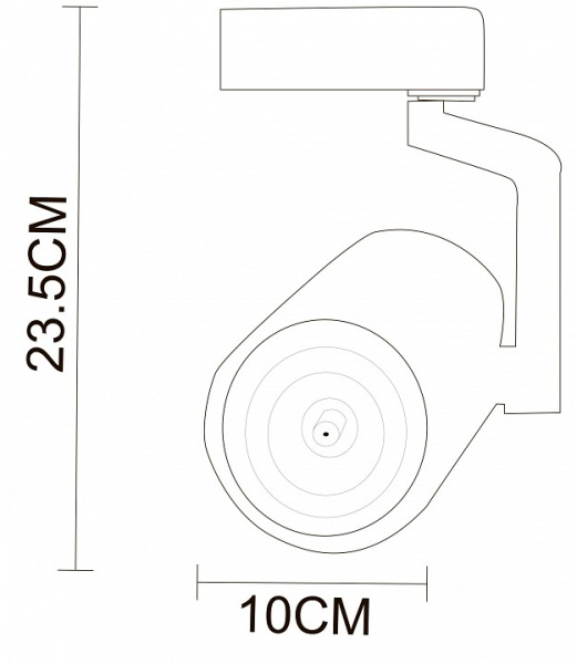 Фото Светильник на штанге Arte Lamp Traccia A2330PL-1WH