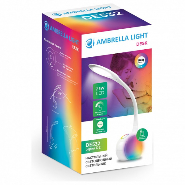 Фото Настольная лампа офисная Ambrella Light DE DE532