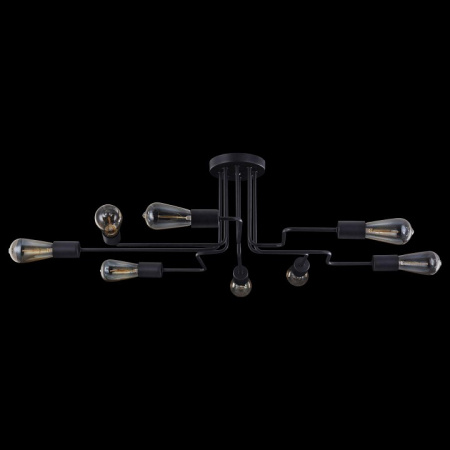 Фото Люстра на штанге Maytoni Gilbert T532CL-08B