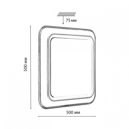 Фото Накладной светильник Sonex Losy 7683/EL